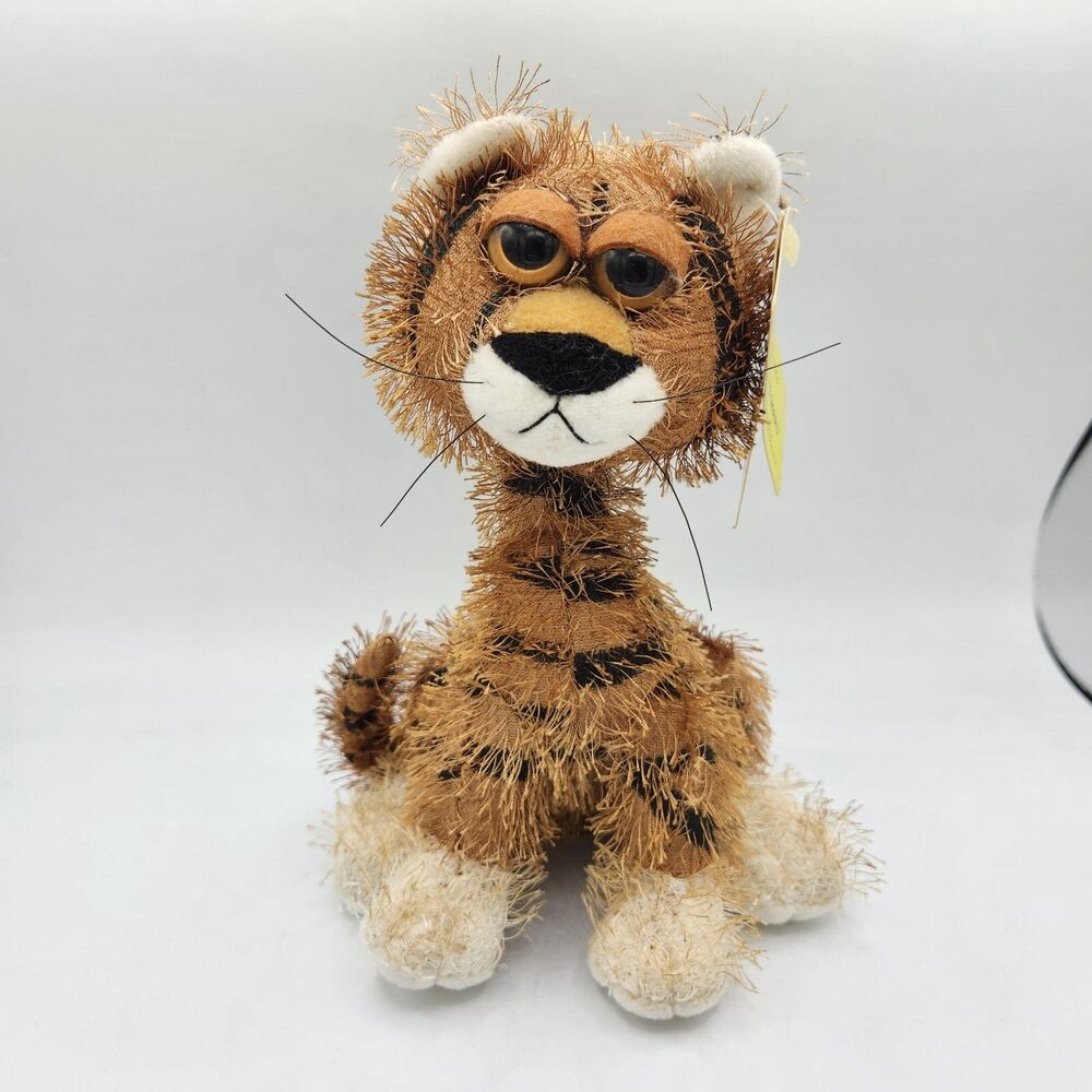American Greetings Twisted WILD Whiskers Tiger Collectible Plush Stuffed Cat Tag